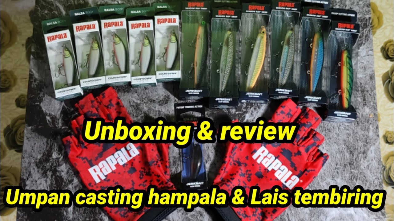 Umpan casting hampala & lais tembiring Review & unboxing