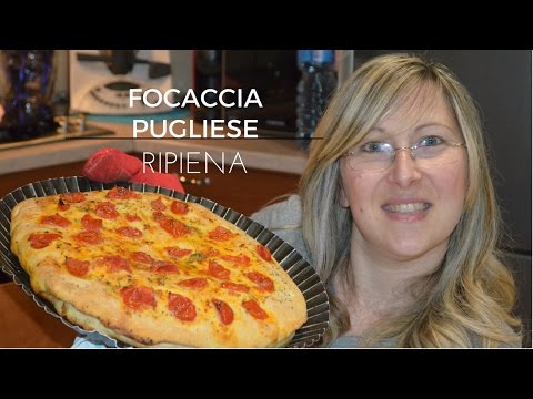 Focaccia Pugliese Ma Ripiena Youtube