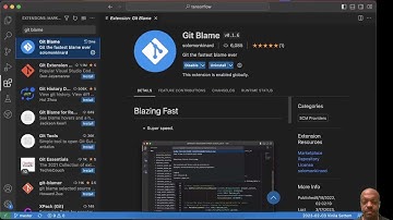 VSCode Extension: Git Blame: Line History and Bookmark