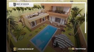 Lumion 10 - Architecture Animation 3D Modern Villa - best of design