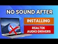 Realtek Installed but No Sound in Windows 11? Do This! (2026 Fix)