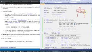 11.8 Lab M11, things to do: print hex values on the screen
