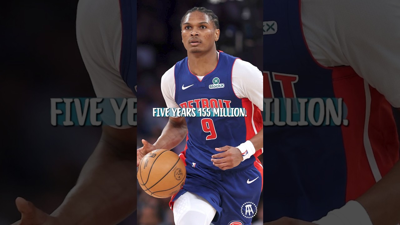 Is Ausar Thompson worth $31 Million Per Year? #pistons #ausarthompson #nba #basketball