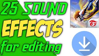 Top 25 funny sound effects for editing||mediafire download links||no copyright issue#gaming