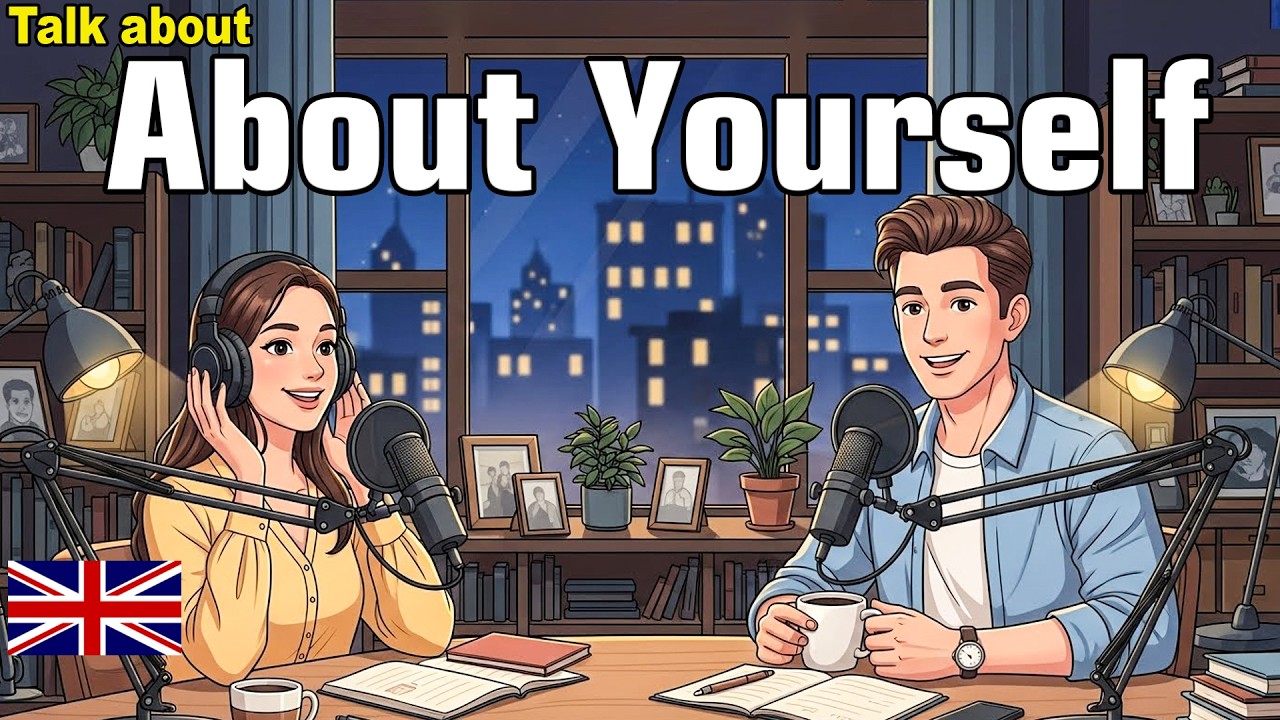 Tell Me About Yourself in English | Easy English Conversation Practice (A1–B1)