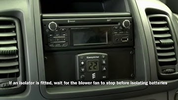 Eberspacher Heater Demonstration Video