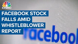 Facebook stock is plummeting amid outages, whistleblower report