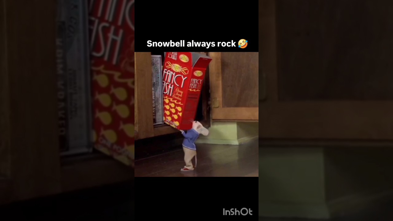 Snowbell rock,Monty shock😅Stuart is chilling behind😂childhood memory with this movie♥️