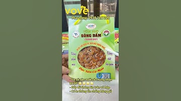 Tôm đất khô Cà Mau tự nhiên 100% tại nhà VOVE #vove #food #tomkho