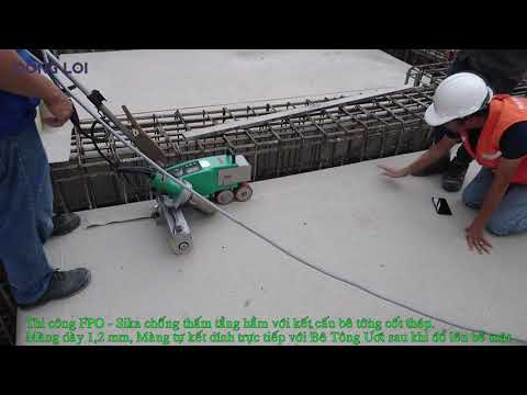 Video Thi Công Màng Chống Thấm SikaProof A Varimat V2 |... - youtube