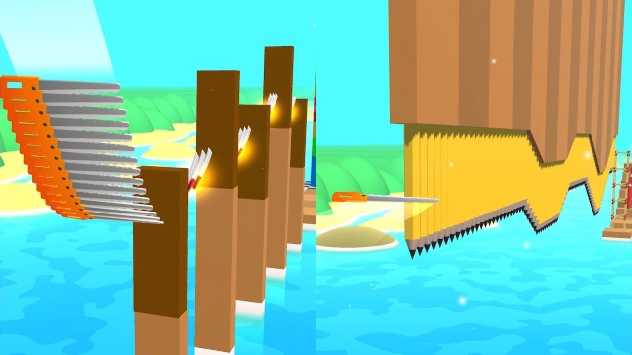Flying Cut Flying Cut - Very Satisfying And Relaxing ASMR Game - YouTube