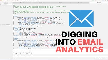 Analyzing REAL email data for my business!