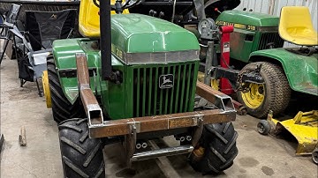 John Deere 318 front end loader build