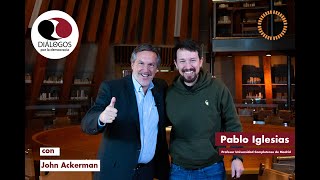 Diálogos por la democracia con John M. y Pablo Iglesias.