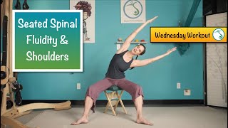 Seated Spinal Fluidity and Shoulders screenshot 2