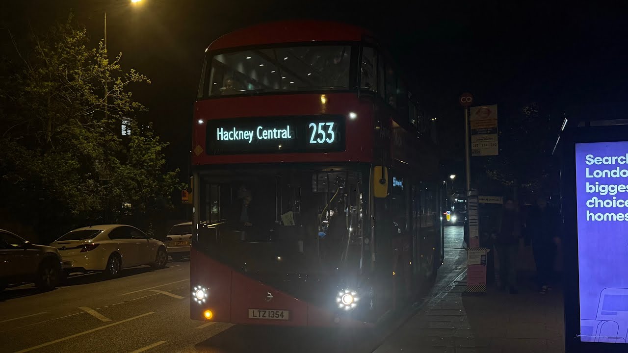 (Fast) Journey On Route 253 | Arriva London New Routemaster - YouTube