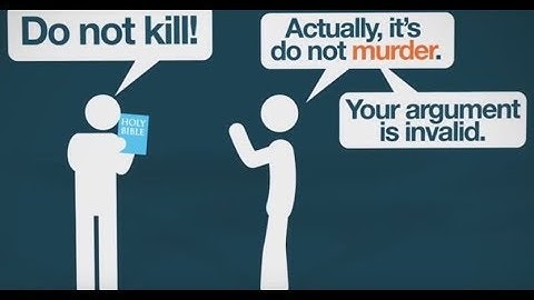 DO NOT KILL or DO NOT MURDER?
