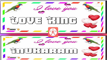 How to Make mobile Nameart status Tutorial 2022 ||KineMaster Effect 2022||MK Production|| MukaraM.