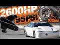 2600HP 2JZ on 95PSI of BOOST + 11,000RPM! (226MPH in 6 SECONDS)