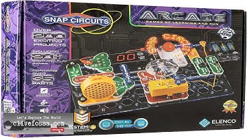 Snap Circuits “Arcade” Electronics Exploration Kit Stem Activities for Ages 8+ Full Review