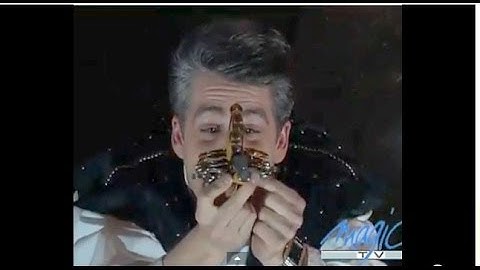 Amazing Sword Swallower Brad Byers Performs on French TV