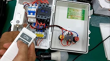 Bật Tắt Motor Tưới Cây, Phun Xịt Thuốc từ xa bằng Remote. QUÁ TIỆN LỢI