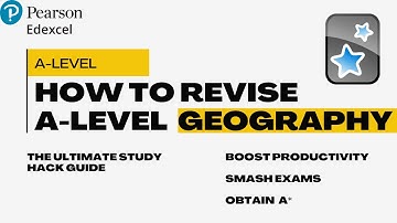 TOP 5 ALEVEL GEOGRAPHY STUDY HACKS - The Final Sprint to A*