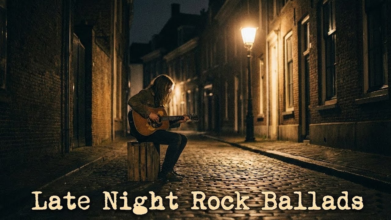 Late Night Rock Ballads 🌙 | Emotional & Relaxing Guitar