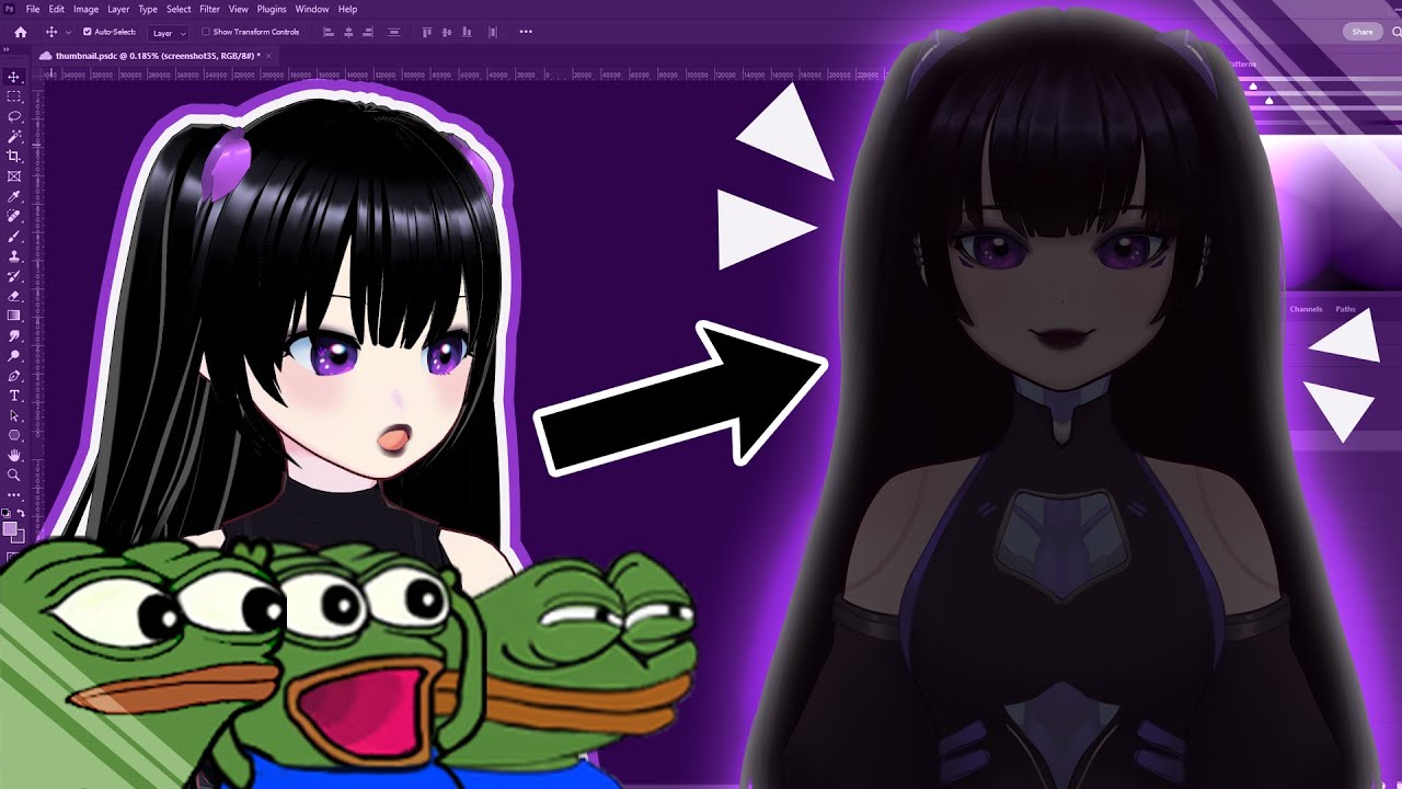Making My First Ever Live2D Model!! :O - YouTube