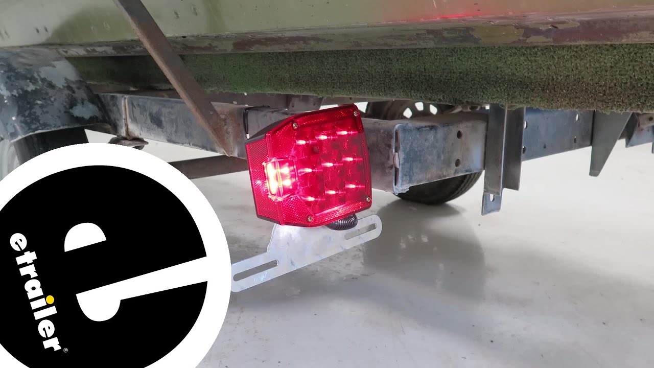 etrailer Optronics LED Combination Tail Light Installation YouTube