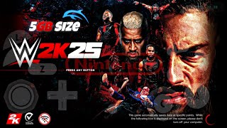 WWE 2K25 WII THE BEST MOD V1.01 DOLPHIN EMULATOR ANDROID | Gameplay 