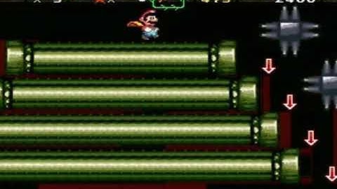 SMW: Lost in the Forest - Firestorm Fortress Secret Exit TAS