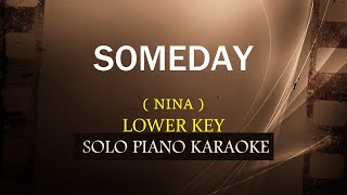 SOMEDAY ( LOWER KEY ) ( NINA ) (COVER_CY)