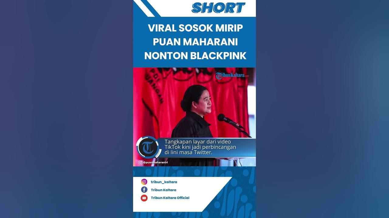 Sosok Mirip Ketua DPR RI Puan Maharani Nonton Blackpink di Singapura