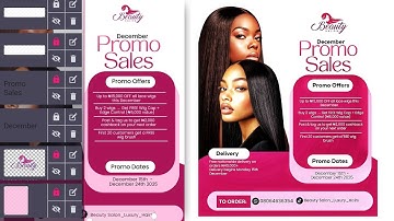 Smartphone Business Flyer Design | Pixellab Tutorial 