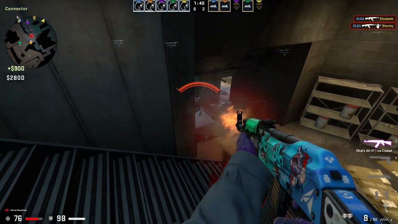 Olga 4 kills FURIA fe vs NOFEAR5 - ESL Impact League Season 2 Finals