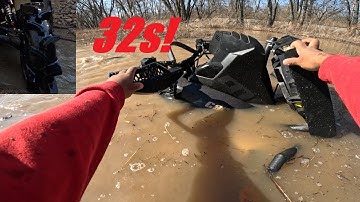 FLOODED TRAILS! *Deepest I