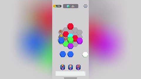 Hexa sort Level 133 Solution Walkthrough 