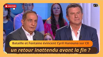 C8:Bataille et Fontaine remplacent Cyril Hanouna, un retour inattendu avant la suppression de l’émis thumbnail
