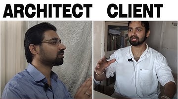 Architects talk to clients - first meeting