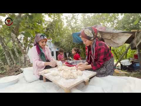 Fındık mesaisindeki mevsimlik tarım işçilerinin bir günü