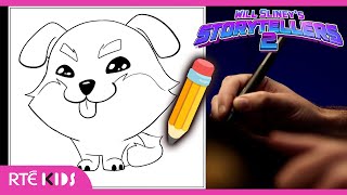 ✏️ 3 Top Tips for Drawing Super Cute Animals 🐶🐱🎨 | Will Sliney's Storytellers | @RTEKids