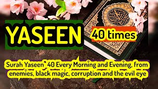 Surah Yaseen" 40 Every Morning and Evening, from enemies, black magic, corruption and the evil eye