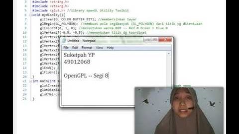 Tugas Besar OpenGL -- Program 3 (Poligon Segi Delapan)