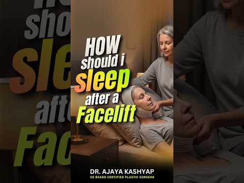 How should i sleep after a Facelift? #facelift #sleep #shorts