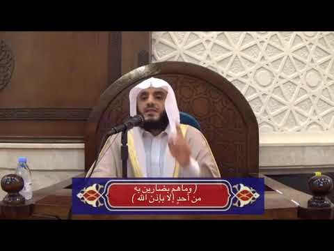 وماهم بضارين به من أحد إلا بإذن الله