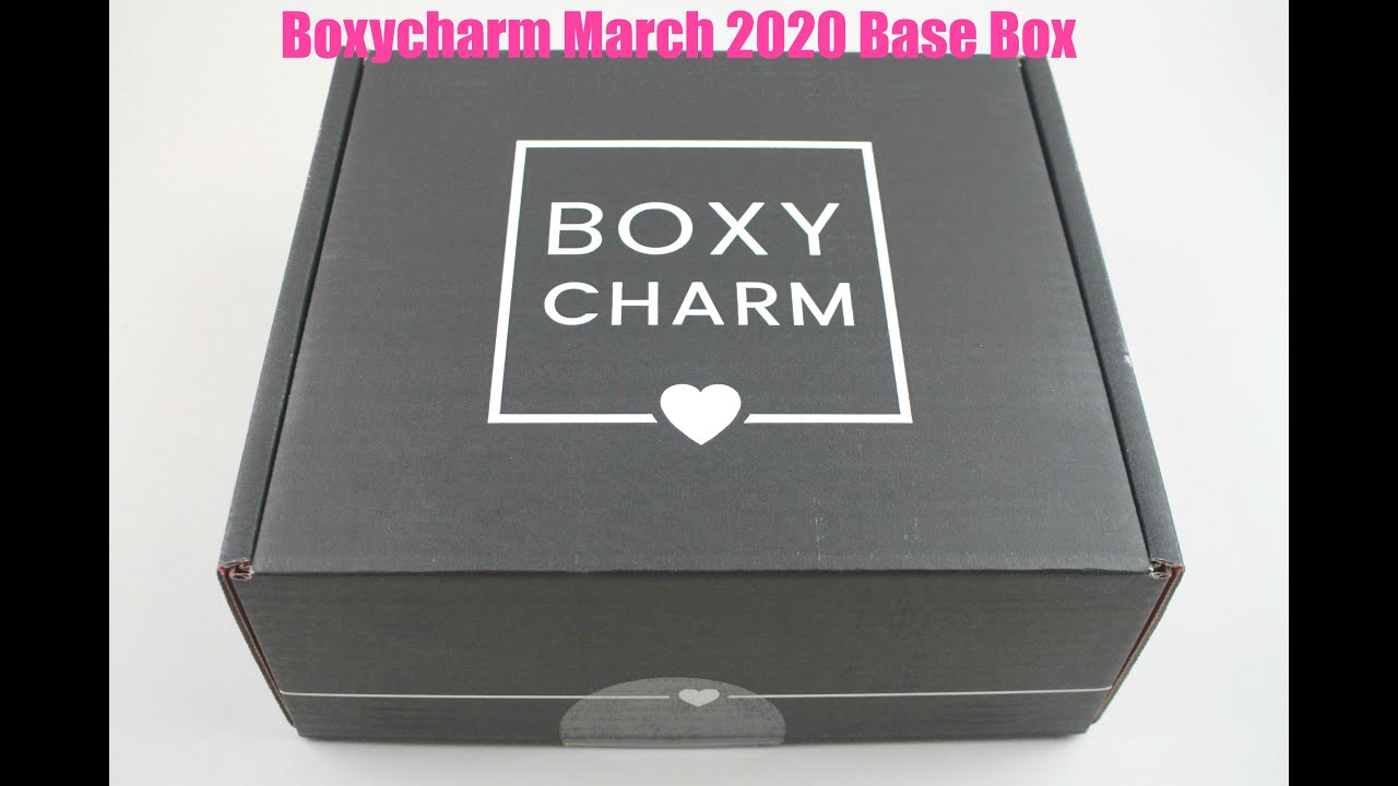 Boxycharm March 2020 Base Box Unboxing + Coupon