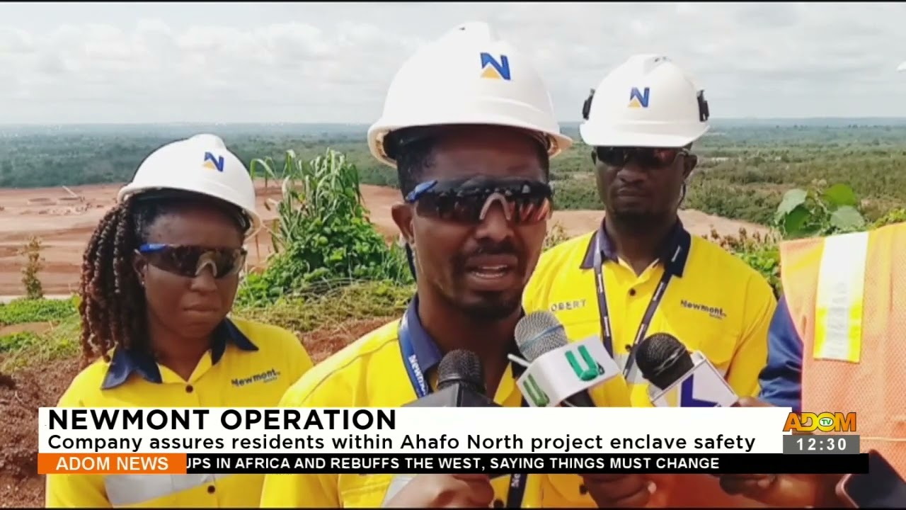 NEWMONT OPERATION: Company assures residents within Ahafo North project enclave safety (22-09-23)
