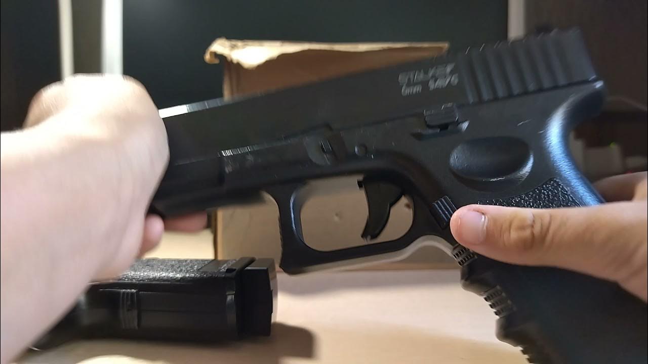 обзор на пистолет м20 тгде мне его купила бабушка и бонус - YouTube