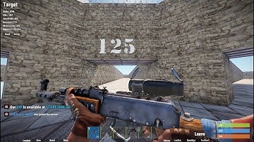 RUST | My AK Spray 7900hrs (8x Scope)